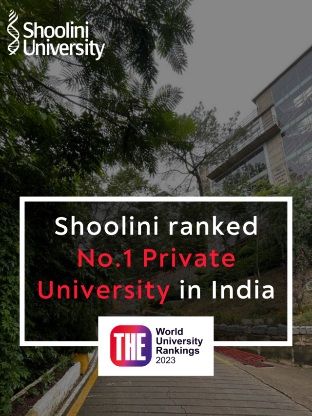 Shoolini – No.1 Private University in India