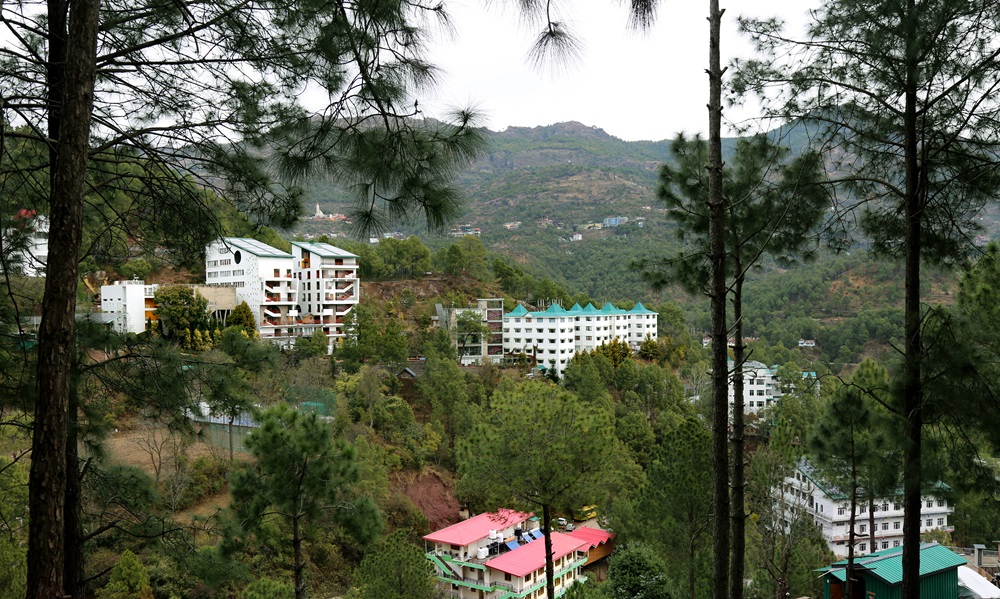 BEautiful Campus in Hills - Shoolini University