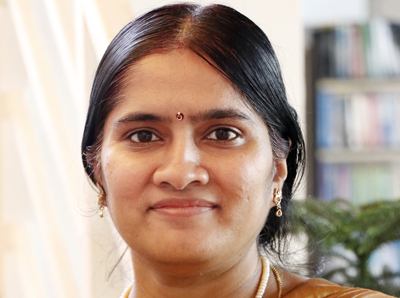Anuradha Sourirajan (Dean of Biotechnology) -- PhD Biochemistry (IIS, Bangalore)
