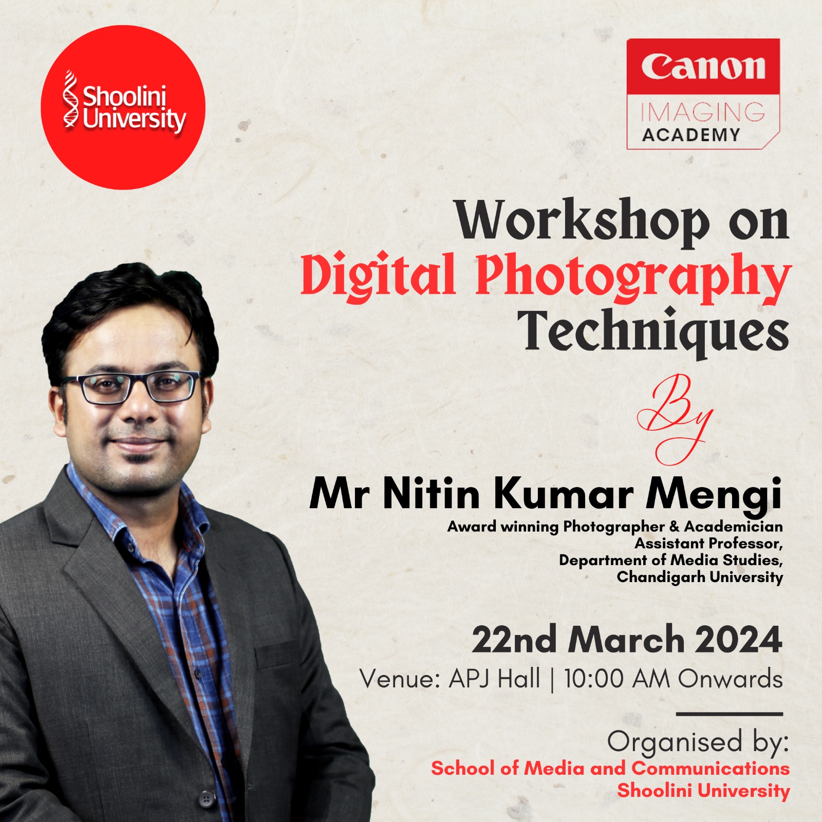 Digital Photography Workshop