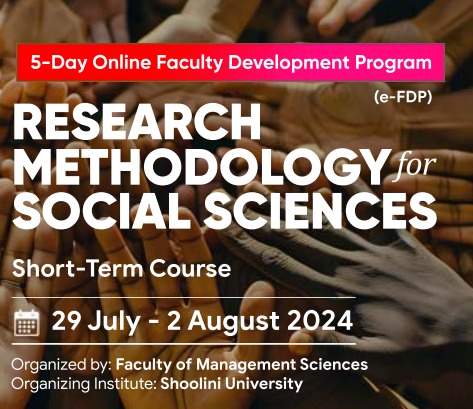 5-Day eFDP on Research Methodology