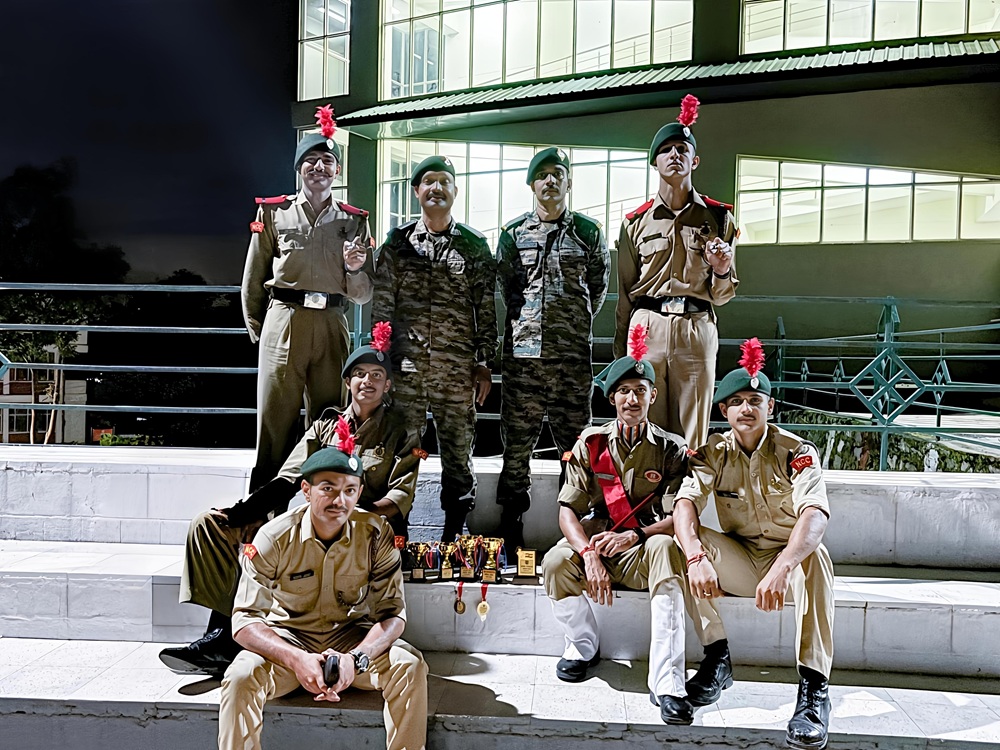 Shoolini NCC cadets ATC.jpeg